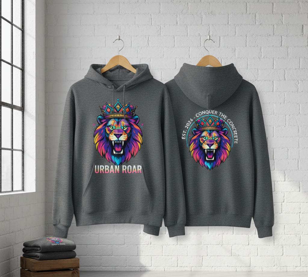 Sudadera logo por ambos lados